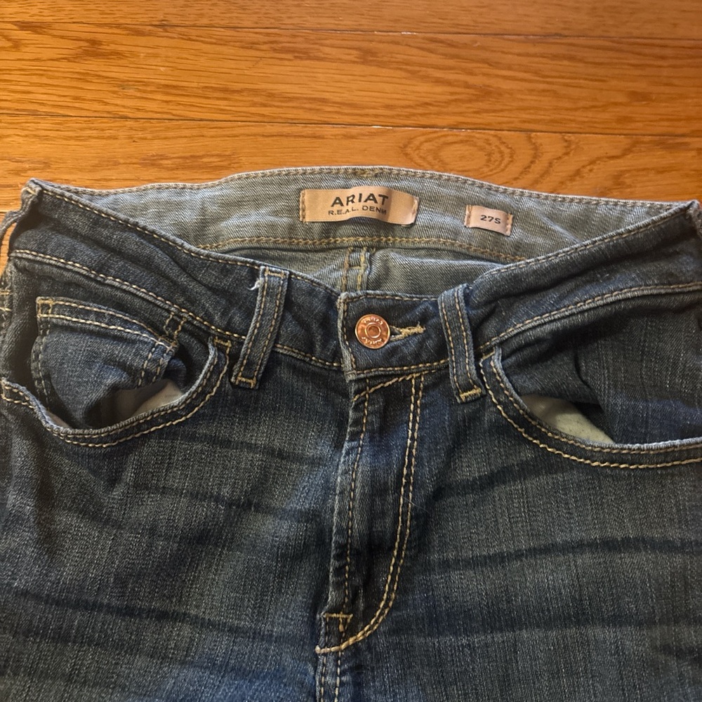 Ariat Women's High Rise Dark Blue Jeans